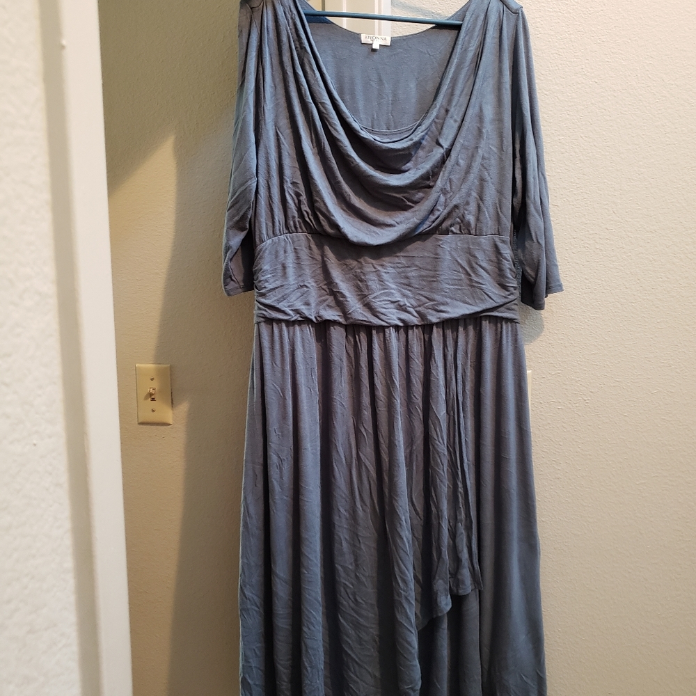 Kiyonna draped jersy dress size 2x